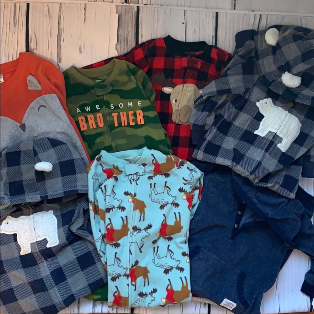 12-18m boy playsuits